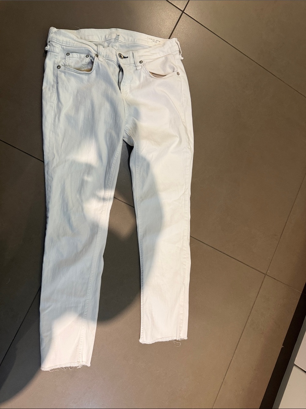 Tag and bone ladies White Slim Fit Jeans